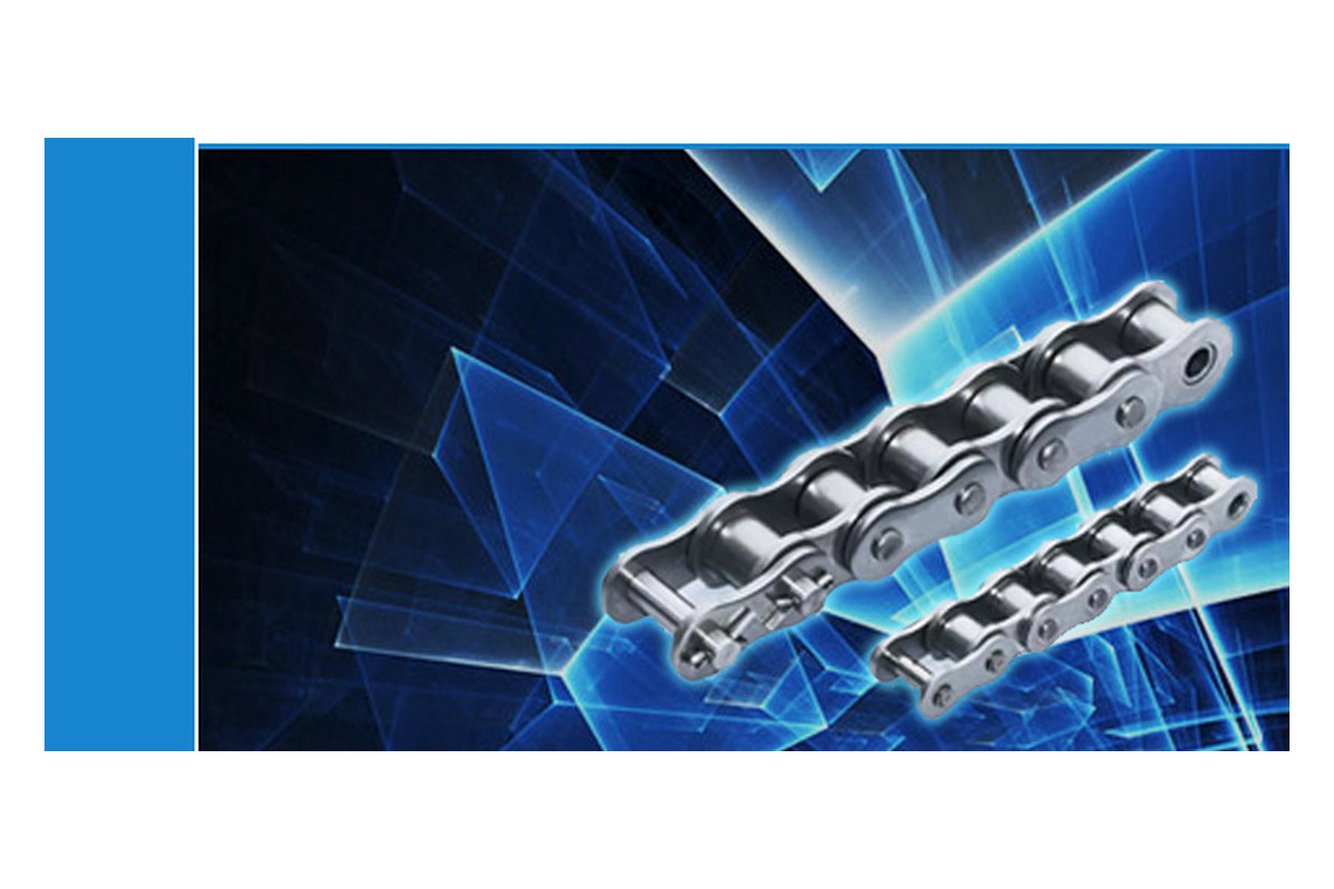 Two complete industrial chain assemblies